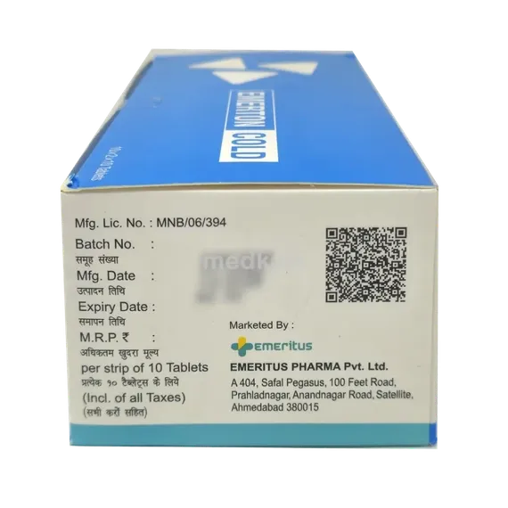 emerton cold tablet 10's